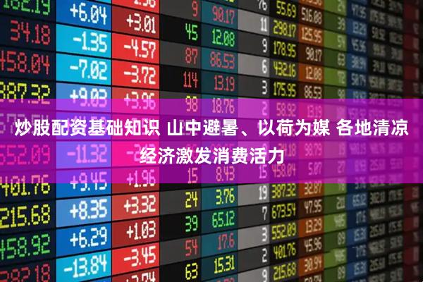 炒股配资基础知识 山中避暑、以荷为媒 各地清凉经济激发消费活力