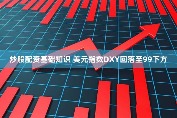 炒股配资基础知识 美元指数DXY回落至99下方